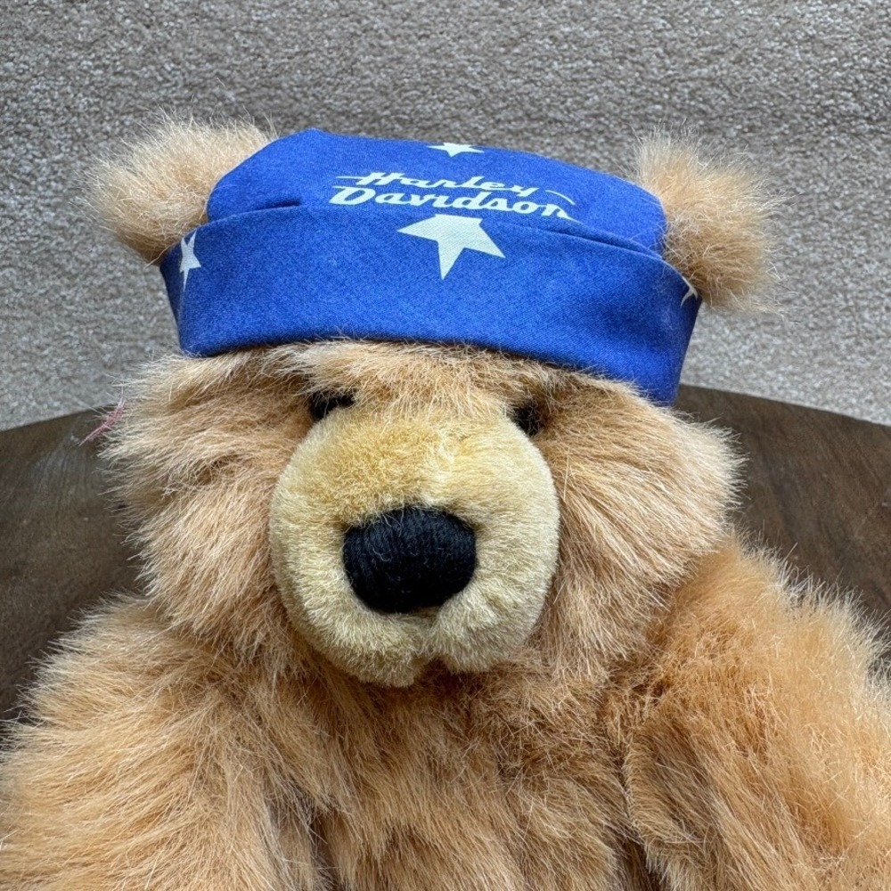 Vintage 2000 Harley Davidson Teddy Bear Motorcycles Plush Stuffed Animal - Picture 2 of 10